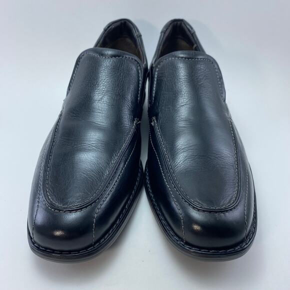 JOHNSTON & MURPHY “Lanning” SlipOn Black Leather Shoes Men